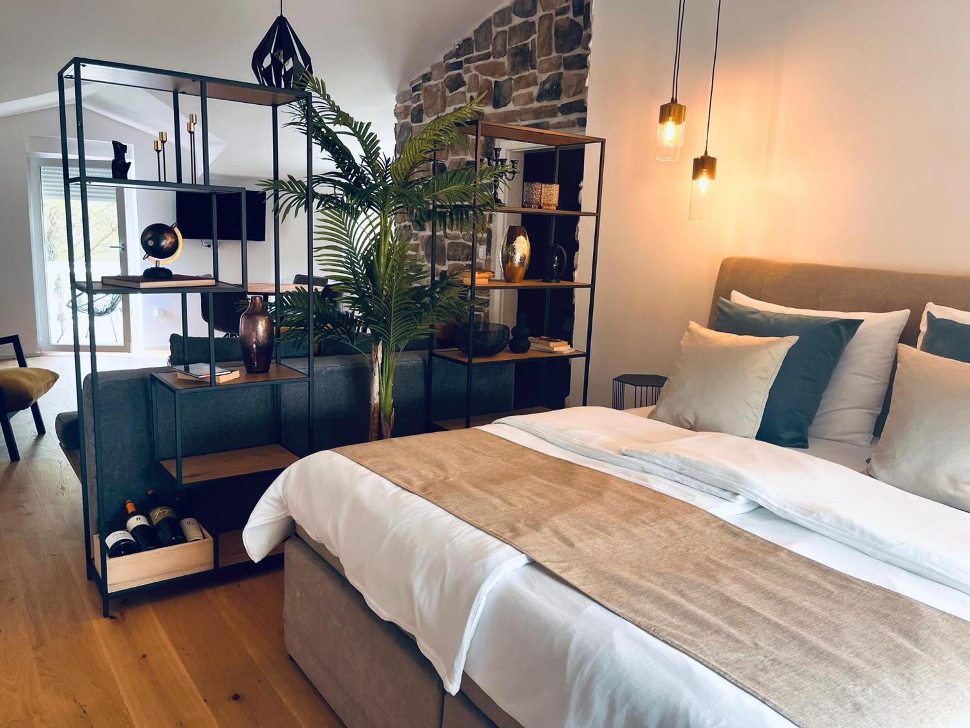 Olivea Luxury Suites 파자나 객실 사진